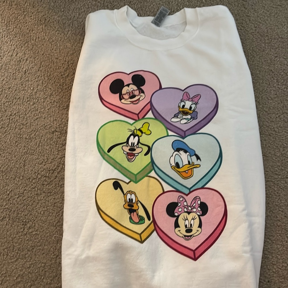 Belle and Park Valentine’s sweatshirt size large